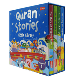 Quran Stories - Little Library Vol.1 (4 Board Books Set) (Goodword) - Hard Cover - by Saniyasnain Khan